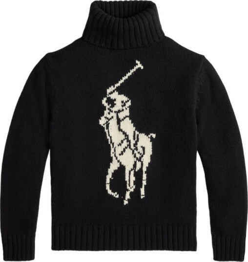 Ralph Lauren Polo Dame Strikkevarer Svart L