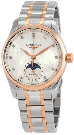 Longines Dameklokke L2.409.5.89.7 Master Collection Hvit/18 karat