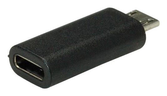 Value Adapter USB 2.0 Micro B til C Han/Hunn Value Adapter USB 2.0 Micro B til C Han/Hunn