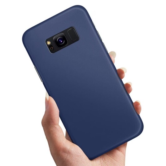 Samsung Galaxy S8 Plus - Deksel/Mobildeksel Mørkblå