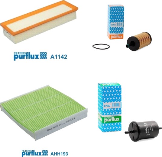 Filtersett PURFLUX PFX4055N0089 Filtersett PURFLUX PFX4055N0089