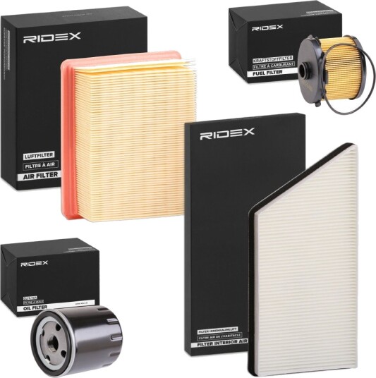 Filtersett RIDEX 4055F25254