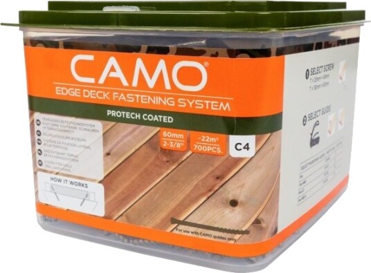 Camo Freseskrue c4 3x60 a700 protech 2 bits
