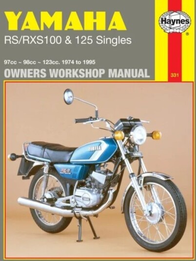 Yamaha Rs/rxs100 & 125 Singles (74 - 95) Haynes Repair Manual Av Haynes Publishing