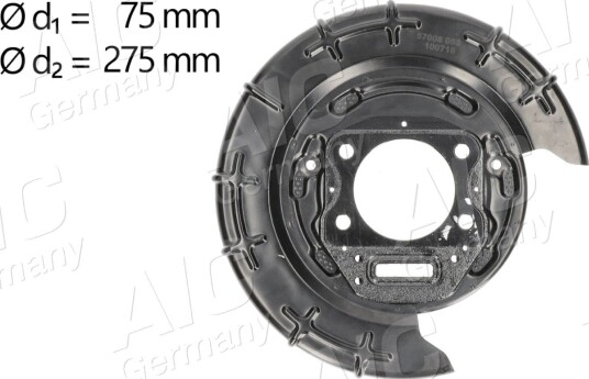 Bremseskjold AIC 57008