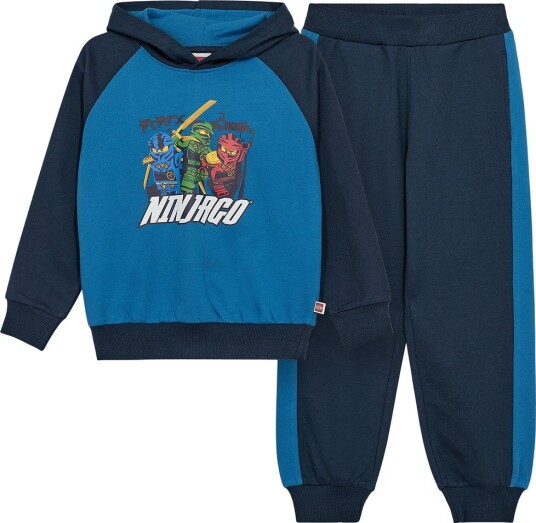 Lego Wear Lwsian 605   Hooded Sweat Set.   DARK NAVY   104