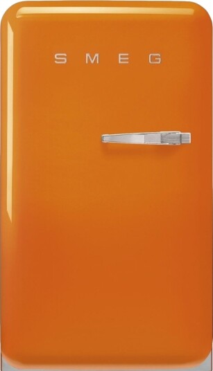 Smeg 50"s style kjøleskap med fryser FAB10LOR6 oransje Smeg 50"s style kjøleskap med fryser FAB10LOR6 oransje