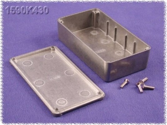 Hammond Electronics 1590K430 112 × 62 × 31 mm Sink Natur Kabinett
