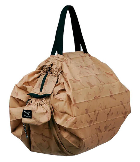 Shupatto - Packable bag with zipper 27L - Flying Birds
