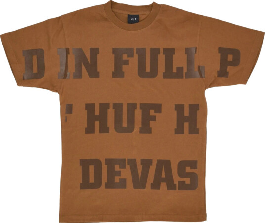 HUF Herre Topper Brun M, HUF Herre Topper Brun M,