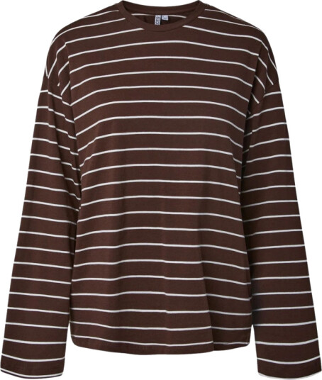 Pieces Pcsadie Ls Top Jrs Noos Brown S
