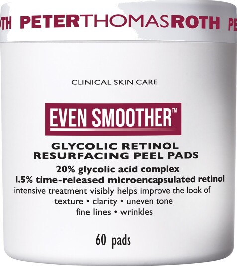 Roth Peter Thomas Roth Even Smoother Glycolic Retinol Resurfacing Peel Pads Roth Peter Thomas Roth Even Smoother Glycolic Retinol Resurfacing Peel Pads