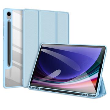 Dux Ducis Samsung Galaxy Tab S10 FE/S9 FE Toby Tri Fold Smart Folio etui Baby Blå