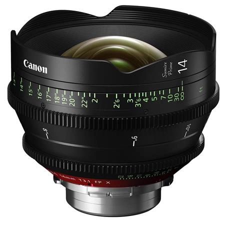 Canon SUMIRE PRIME CN-E14mm T3.1 FP X PL Mount Cine Optikk Canon SUMIRE PRIME CN-E14mm T3.1 FP X PL Mount Cine Optikk