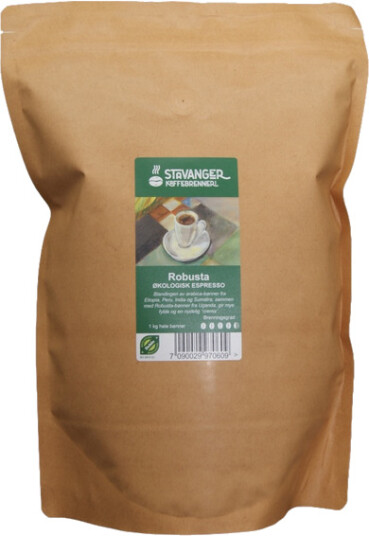 Økologisk Robusta espresso 1kg Økologisk Robusta espresso 1kg