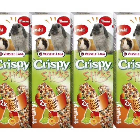 Versele Laga Sticks Rabbits-Guinea Pigs Fruit 110Gr X 4 Versele Laga Sticks Rabbits-Guinea Pigs Fruit 110Gr X 4