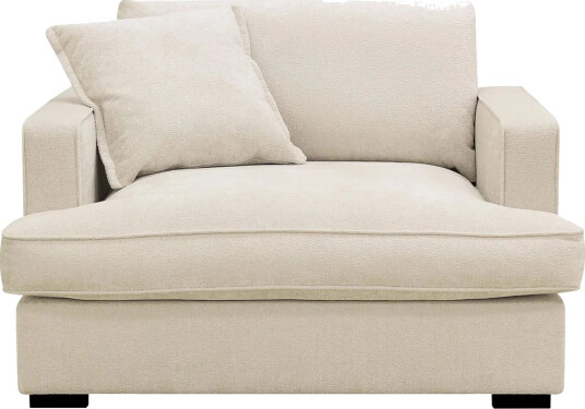Rossita lyx Ekstra dyp Lenestol Beige Chenille