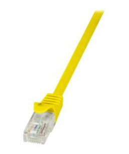 Logilink Koblingskabel Rj-45 Hann Til Rj-45 Hann 1.5 M Utp Cat 5E Gul