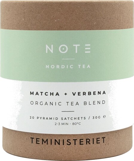 Teministeriet Note Matcha Verbena Ø 20 teposer