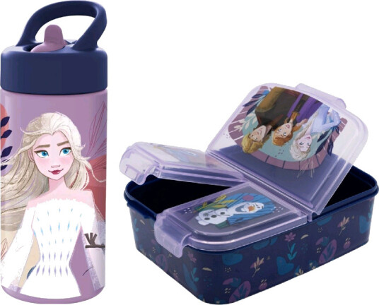 Stor Multi Lunch Box + Water Bottle Frozen Stor Multi Lunch Box + Water Bottle Frozen