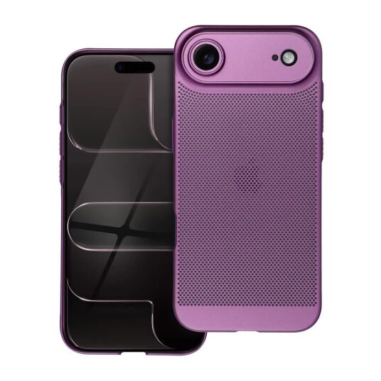 OEM Breezy Deksel for iPhone 17 Air Lilla