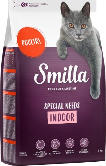 Smilla tørrfôr Adult Indoor 2 x 10 kg