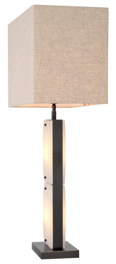 Ortiz bordlampe bronse