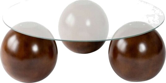 Soffbord Nordure Sibas Soffbord 85 cm Brun -