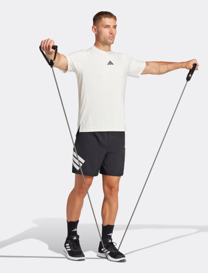 adidas Performance Gym+ 3S Short - Black - S 18 cm