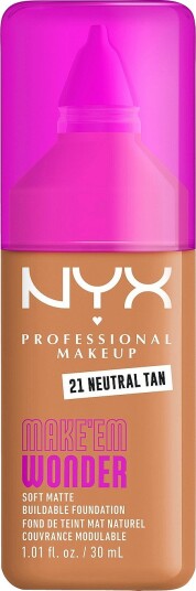 NYX Professional Makeup   Make Em Wonder Foundation 30 Ml   Beige