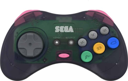 8BitDo SEGA Saturn Trådløs 2.4G Kontroller Nintendo Switch/PS3/PC/Mac