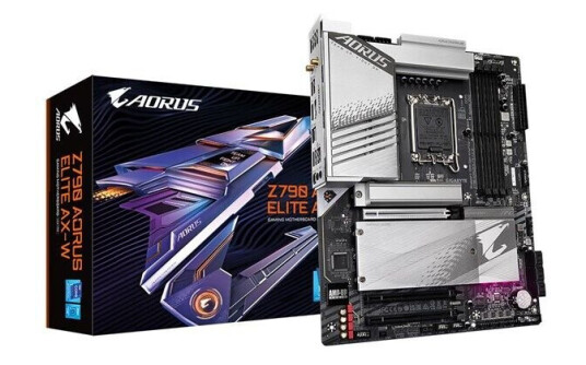 GIGABYTE AORUS Z790 ELITE AX WHITE - Intel Z790 - Intel LGA1700 socket - DDR5 RAM - ATX