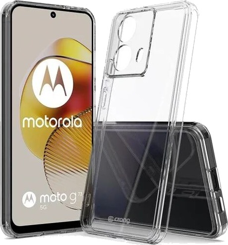CRONG Crystal Shield Cover Motorola Moto G73 Case Transparent