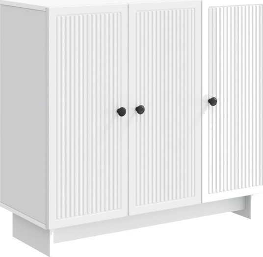 Serviesskap Hvit 89 x 34,5 x 80 cm Konstruert tre