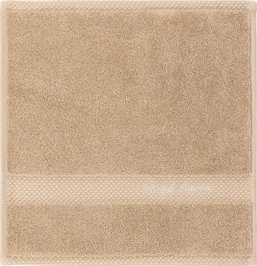 Ralph Lauren Home Dulaney Wash Towel   Beige   30X30CM
