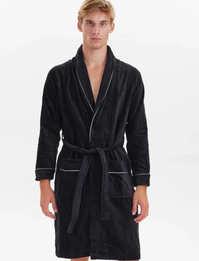 JBS Jbs Bathrobe. - Black - L