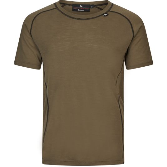 Seeland Apex Merino T skjorte Herre Covert Green 3XL