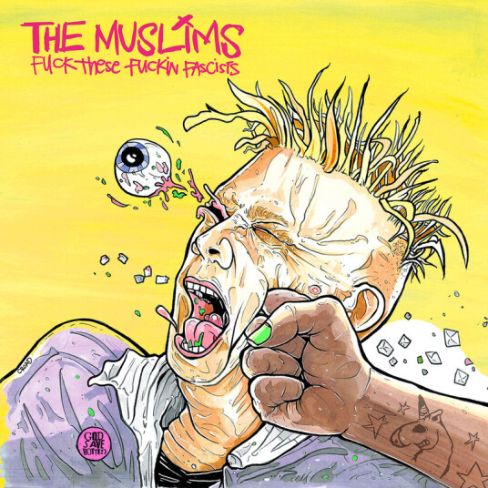 Fuck These Fuckin Facists Punk Pink