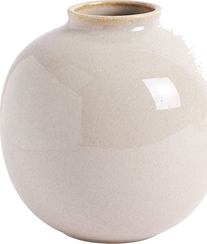 Porsgrund Soft Vase 18 cm Krem