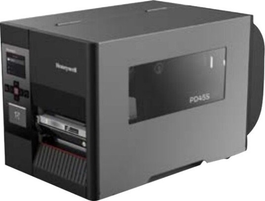 Honeywell Pd45s1f - Etikettskriver - Direktetermisk / Termisk Overføring - Rull (11,4 Cm) - 203 Dpi - Inntil 250 Mm/Sek - Lan, Usb 2.0, Usb 2.0 Vert, Seriell - Tilbakespoler