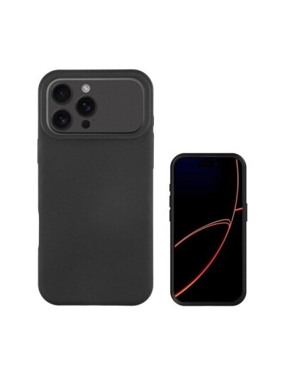 4Smarts Silikon Deksel til iPhone 17 Pro MagSafe-kompatibel Svart 4Smarts Silikon Deksel til iPhone 17 Pro MagSafe-kompatibel Svart