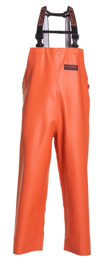 Grundéns 10096 Herkules 16 Bib Selebukse orange, vanntett, holdbar L, Klær