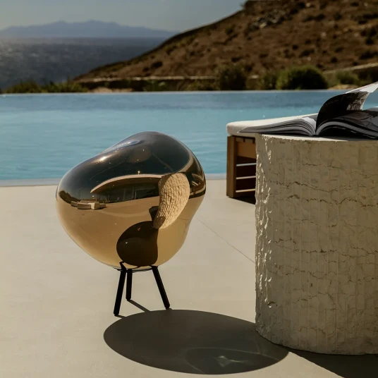 Tom Dixon Melt Portable Large gulvlampe Gold LED