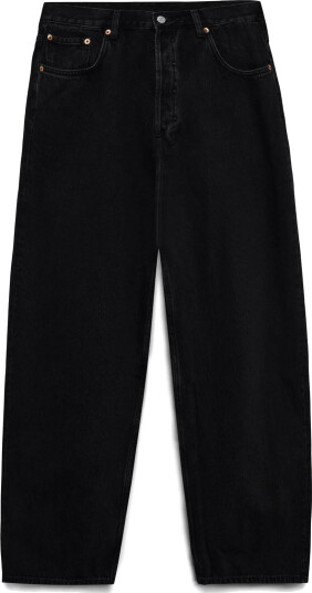 Weekday Astro Loose Baggy Jeans - Black - 32 x 32