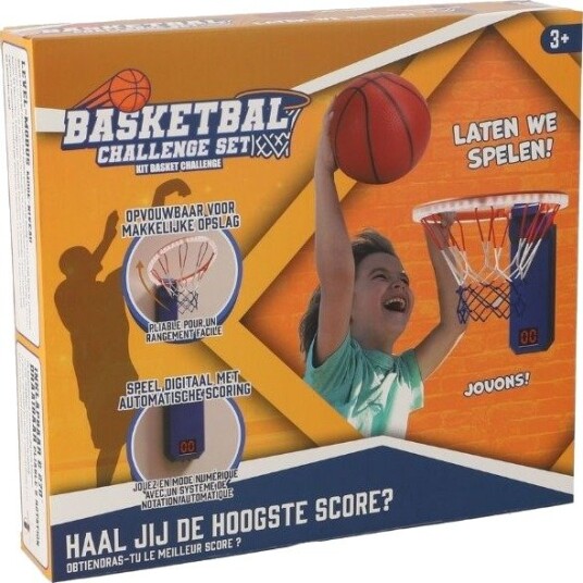 Innendørs Basketballspill Med Digital Poengteller