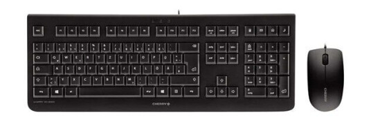 Cherry DC 2000 - Tastatur & Mussett - Amerikansk Engelsk - Svart Cherry DC 2000 - Tastatur & Mussett - Amerikansk Engelsk - Svart