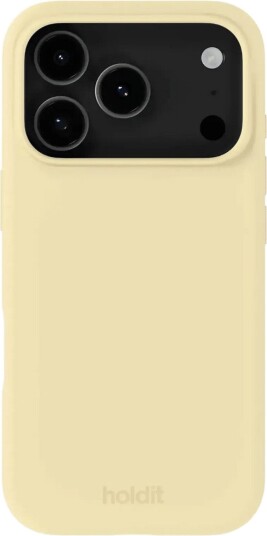 Holdit Silicone Case iPhone 18 Pro/17 Pro BUTTER YELLOW