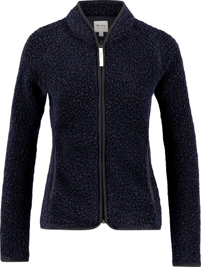 Ulvang Women's Re Orbit Full Zip Wool Pile Navy Blue L Ulvang Women's Re Orbit Full Zip Wool Pile Navy Blue L