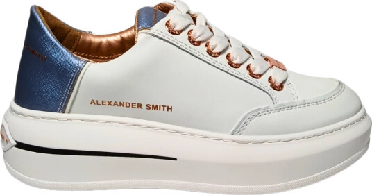Alexander Smith Dame Sko Hvit 36 EU,