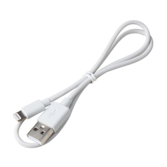ELETRA USB-LIGHTNING KABEL 0.5 M, HVIT